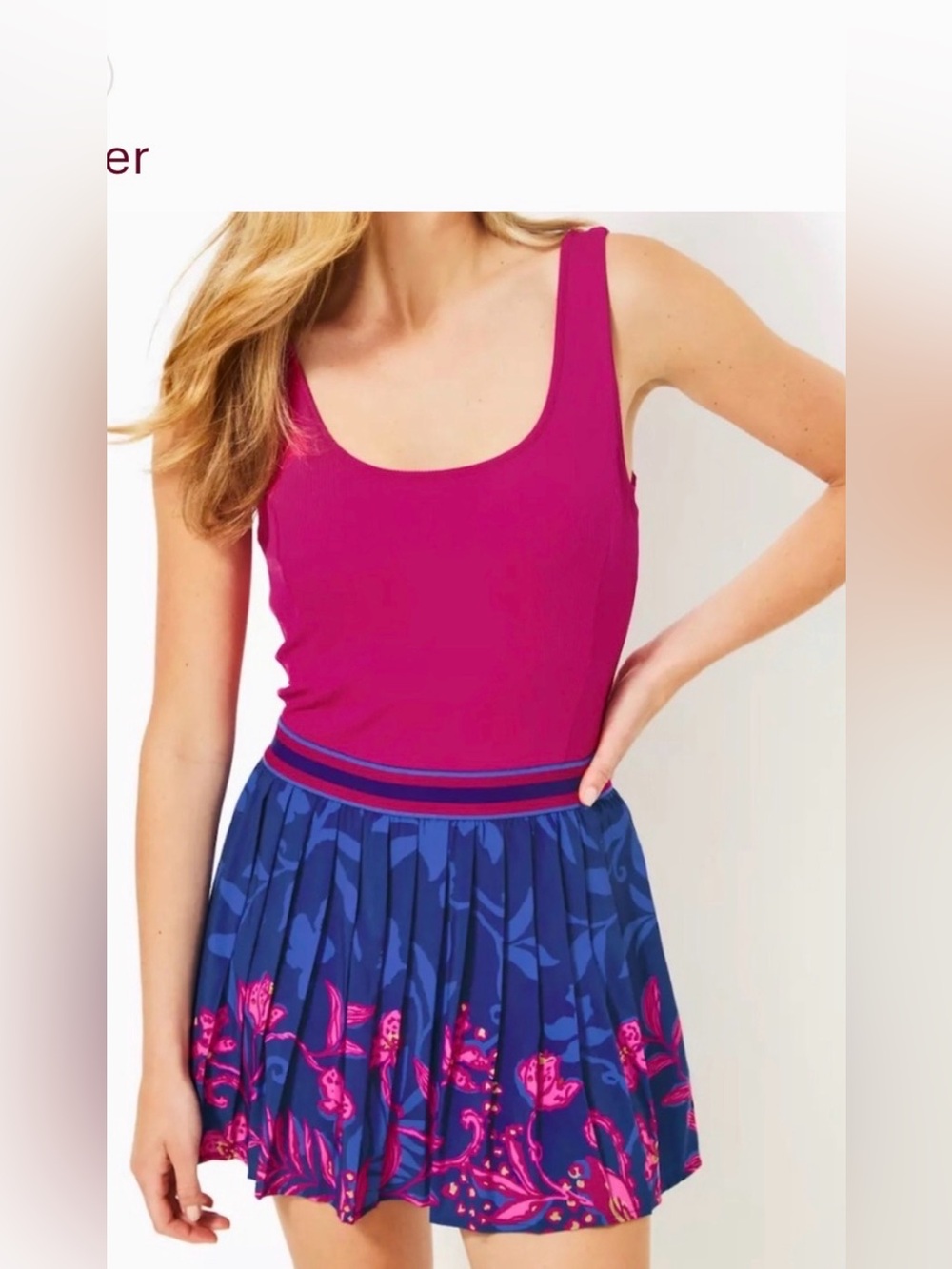 Lilly Pulitzer Luxletic romper